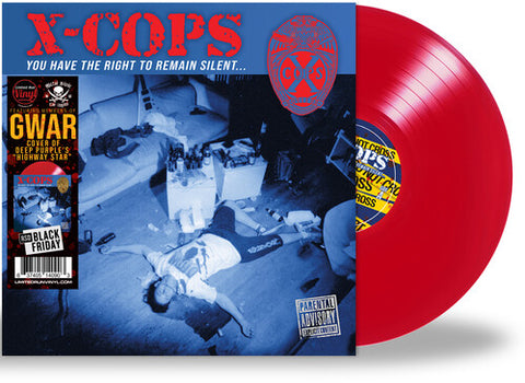 X-Cops - You Have The Right To Remain Silent (Red Vinyl) [BFRSD2023]