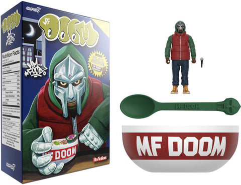 [11/30] Super7 - MF Doom - ReAction Figure Wv2 - Mm... Food (with Cereal Bowl & Spoon) [PRE-ORDER]