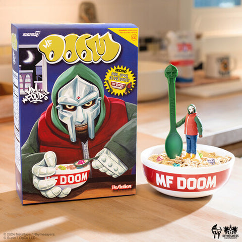 [11/30] Super7 - MF Doom - ReAction Figure Wv2 - Mm... Food (with Cereal Bowl & Spoon) [PRE-ORDER]