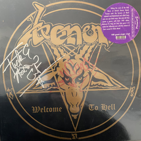 Venom - Welcome To Hell [AUTOGRAPHED VINTAGE]